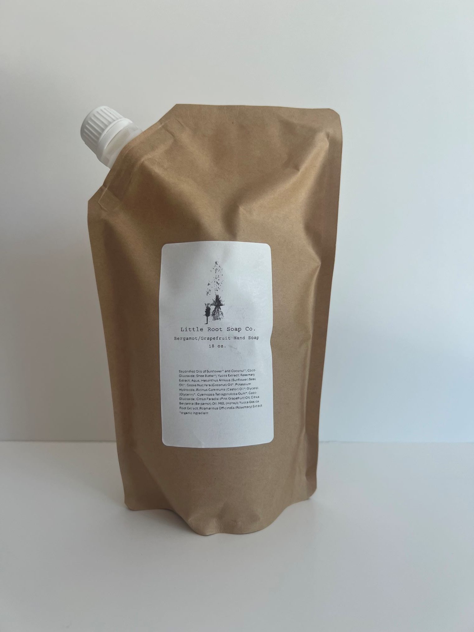 bergamot & grapefruit hand soap