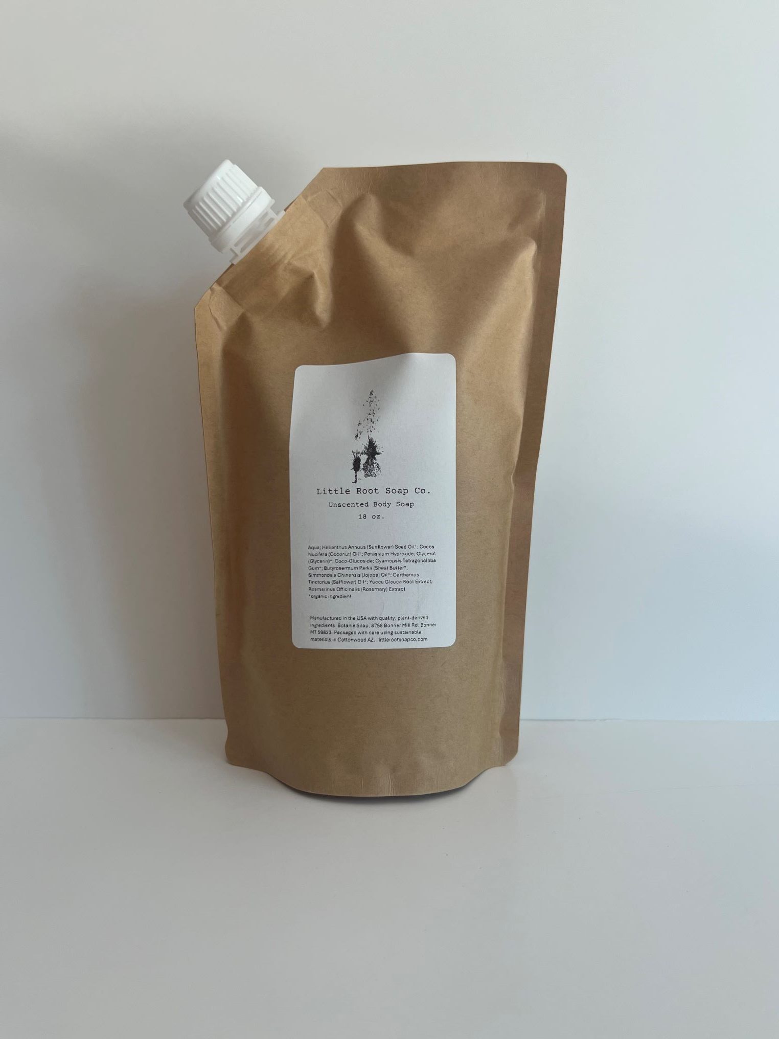 unscented liquid body soap