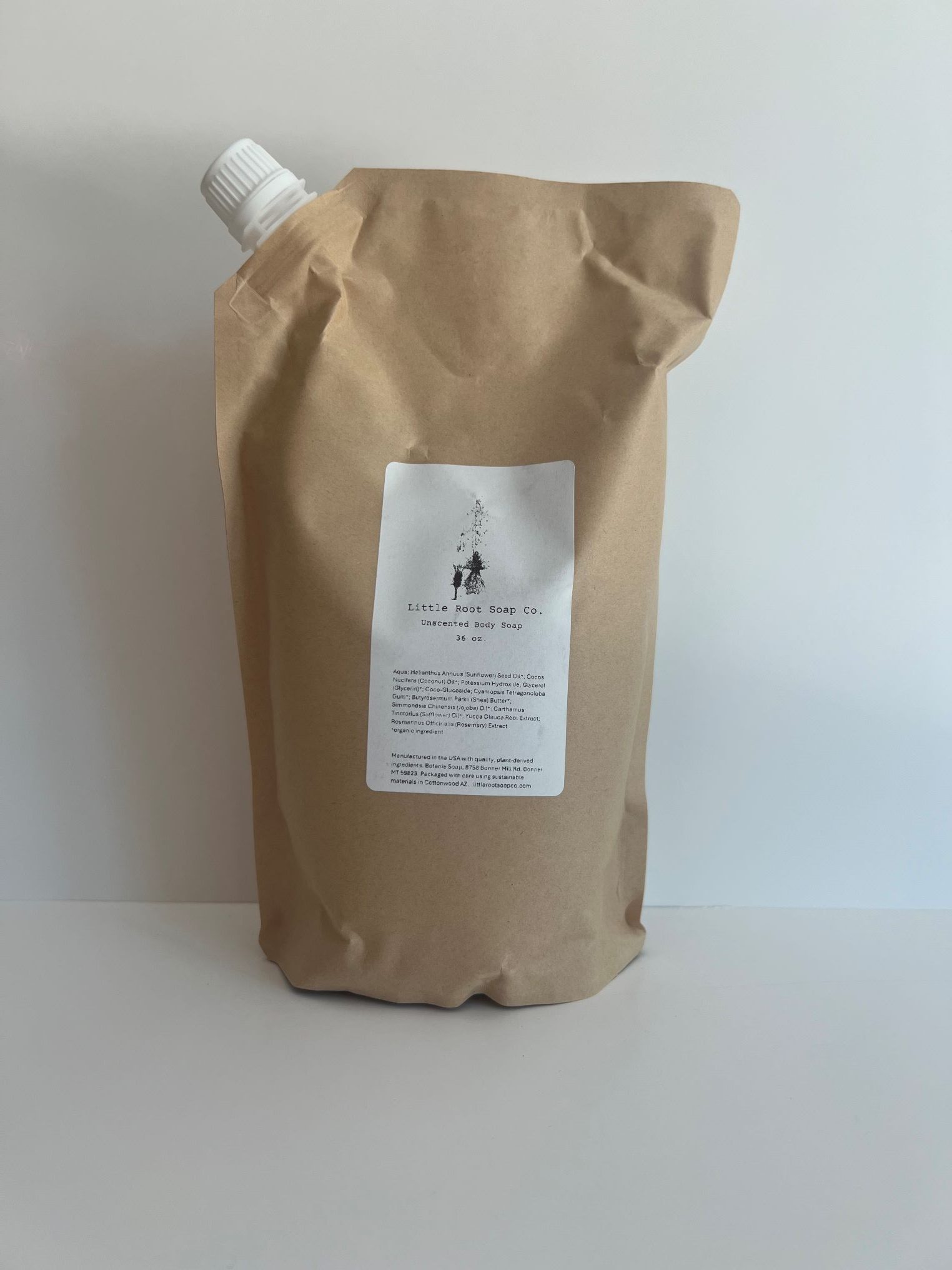 unscented liquid body soap